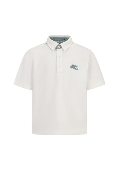 Polo con logo ETRO KIDS | GY8P01 Z0022101